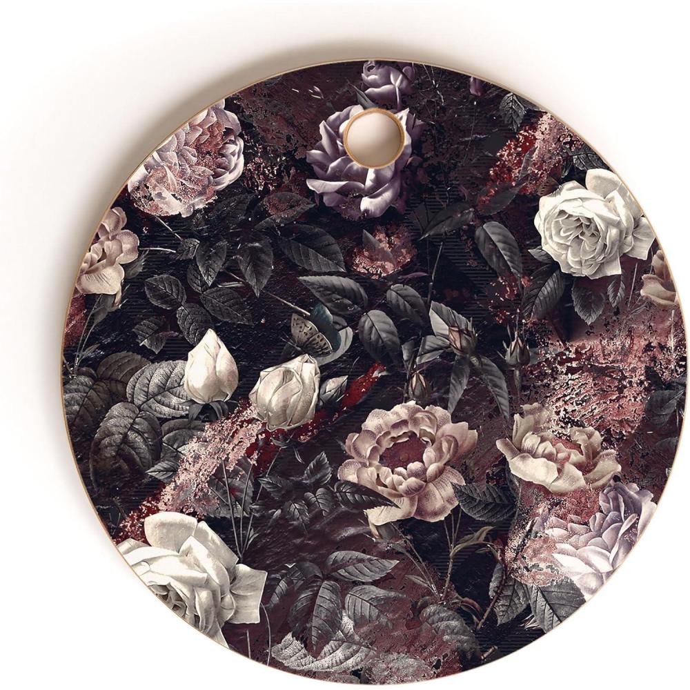 imageSSociety6 Bamboo Cutting Board Kitchen Decor by Burcu Korkmazyurek Unique Cutting Boards for Kitchen 16 x 105 x 05 Summer Botanical Garden IXExotic Garden Night III