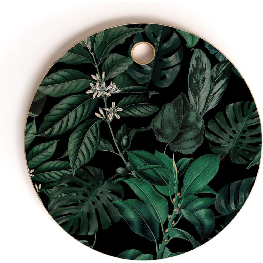 imageSSociety6 Bamboo Cutting Board Kitchen Decor by Burcu Korkmazyurek  Unique Cutting Boards for Kitchen 16 x 105 x 05 Summer Botanical Garden IXTropical Garden