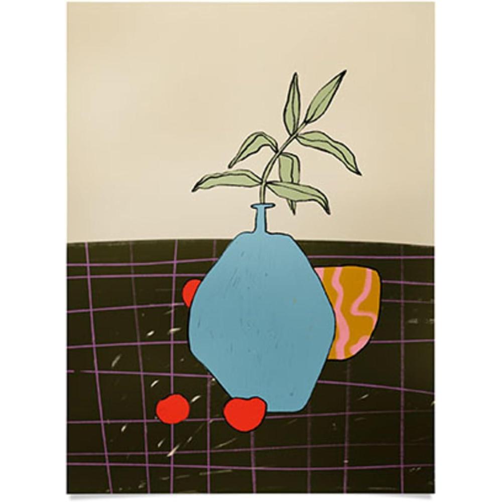 imageSociety6 Calm Woman Poster Wall Art  Wall Decor by Sandra Poliakov  Smooth Gloss Paper 18 x 24Fall Still Life