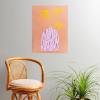 Society6 Calm Woman Poster Wall Art – Wall Decor by Sandra Poliakov – Smooth Gloss Paper, 18″ x 24″(Still Life Summer)