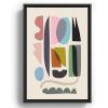 Society6 Nord 5 Canvas Print – Modern Wall Art by Dan Hobday Art – Framed Canvas, Gallery-Quality Canvas with Fade-Resistant Ink, 8 X 12, Black(Black)