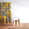 Society6 Shower Curtain – Bathroom Decor by Burcu Korkmazyurek – Extra Long Fabric Shower Curtains for Bathroom, 71″ x 74″, Floral and Birds III(Dangers in the Forest Iii)