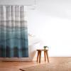 Society6 Shower Curtain – Bathroom Decor by Monika Strigel – Extra Long Fabric Shower Curtains for Bathroom, 71″ x 74″, Within The Tides – Crashing Waves Teal(Within the Tides – Crashing Waves Teal)