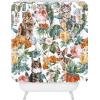 Cat and Floral Pattern III