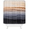 Society6 Shower Curtain – Bathroom Decor by Monika Strigel – Extra Long Fabric Shower Curtains for Bathroom, 71″ x 74″, Within The Tides – Crashing Waves Teal(Within the Tides Nordic Sun)