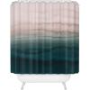 Society6 Shower Curtain – Bathroom Decor by Monika Strigel – Extra Long Fabric Shower Curtains for Bathroom, 71″ x 74″, Within The Tides – Crashing Waves Teal(Within the Tides Early Sun)