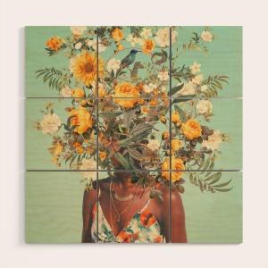 Society6 You Loved Me A Thousand Summers Ago by Frank Moth-Wood Wall Art (3′ x 3′)(Wood)