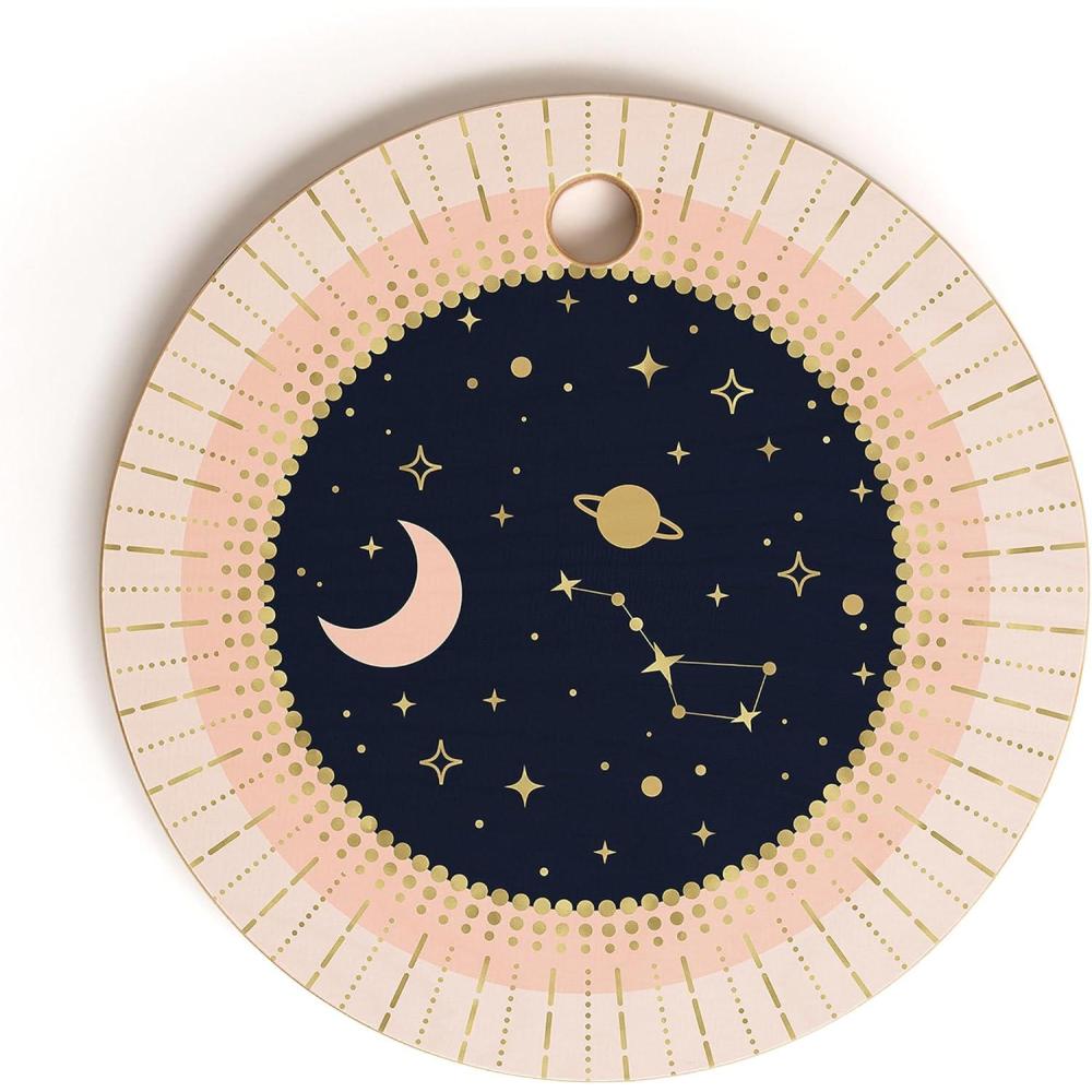 imageSociety6 Bamboo Cutting Board Kitchen Decor by Emanuela Carratoni  Unique Cutting Boards for Kitchen 16 x 105 x 05 Moontime On The BeachLove In Space