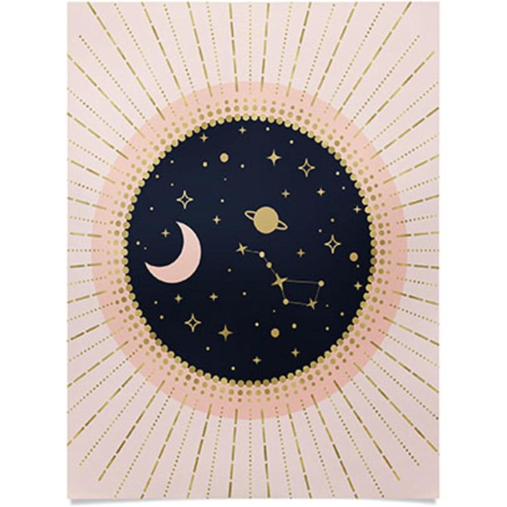 imageSociety6 Emanuela Carratoni Boho Chevron Poster 18x24Love in Space