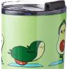 Society6 69799-trvlmg Huebucket Because Sloths Travel Mug, 20oz, Multi(Avocado Yoga)