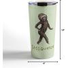 Society6 69799-trvlmg Huebucket Because Sloths Travel Mug, 20oz, Multi(Sassquatch)