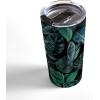 Society6 Burcu Korkmazyurek Birds and Snakes Travel Mug, 20oz, Birds and Snakes(Tropical Garden)