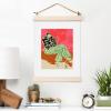 Society6 Calm Woman Portrait Art Print – Wall Decor by Sandra Poliakov – Custom Trimmed Modern Wall Art Prints for Framing, 11” x 14”(Calm Woman)