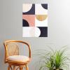 Society6 Emanuela Carratoni Boho Chevron Poster, 18×24(Geometric Moontime II)