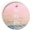 Society6 Bamboo Cutting Board- Kitchen Decor by Emanuela Carratoni – Unique Cutting Boards for Kitchen, 16″ x 10.5″ x 0.5″, Moontime On The Beach(Moontime On The Beach)