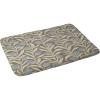 Society6 Bath Mat – Bathroom Decor by Alisa Galitsyna – Non-Slip Memory Foam Bathroom Rugs, Soft Microfiber, Machine Washable, 21″ x 34″, Lazy Summer Pattern 2(Bellflower Pattern Cream Olive)