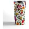 Society6 Burcu Korkmazyurek Birds and Snakes Travel Mug, 20oz, Birds and Snakes(Magical Garden V)