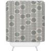 Society6 Shower Curtain – Bathroom Decor by Alisa Galitsyna – Extra Long Fabric Shower Curtains for Bathroom, 71″ x 74″, One Hundred Leaved Plant 9(Simple Pattern 2)