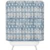 Society6 Shower Curtain – Bathroom Decor by Alison Janssen – Extra Long Fabric Shower Curtains for Bathroom, 72″ x 69″, Flower Stand – Blue(Rustic Indigo)