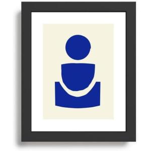 Society6 Everything Will Be Fine Framed Art Print – Modern Wall Decor by Art Prints By Grace – Framed Canvas, Work of Art with Gallery-Qualtity Ink, 8 X 10, Modern Black(Modern Black)