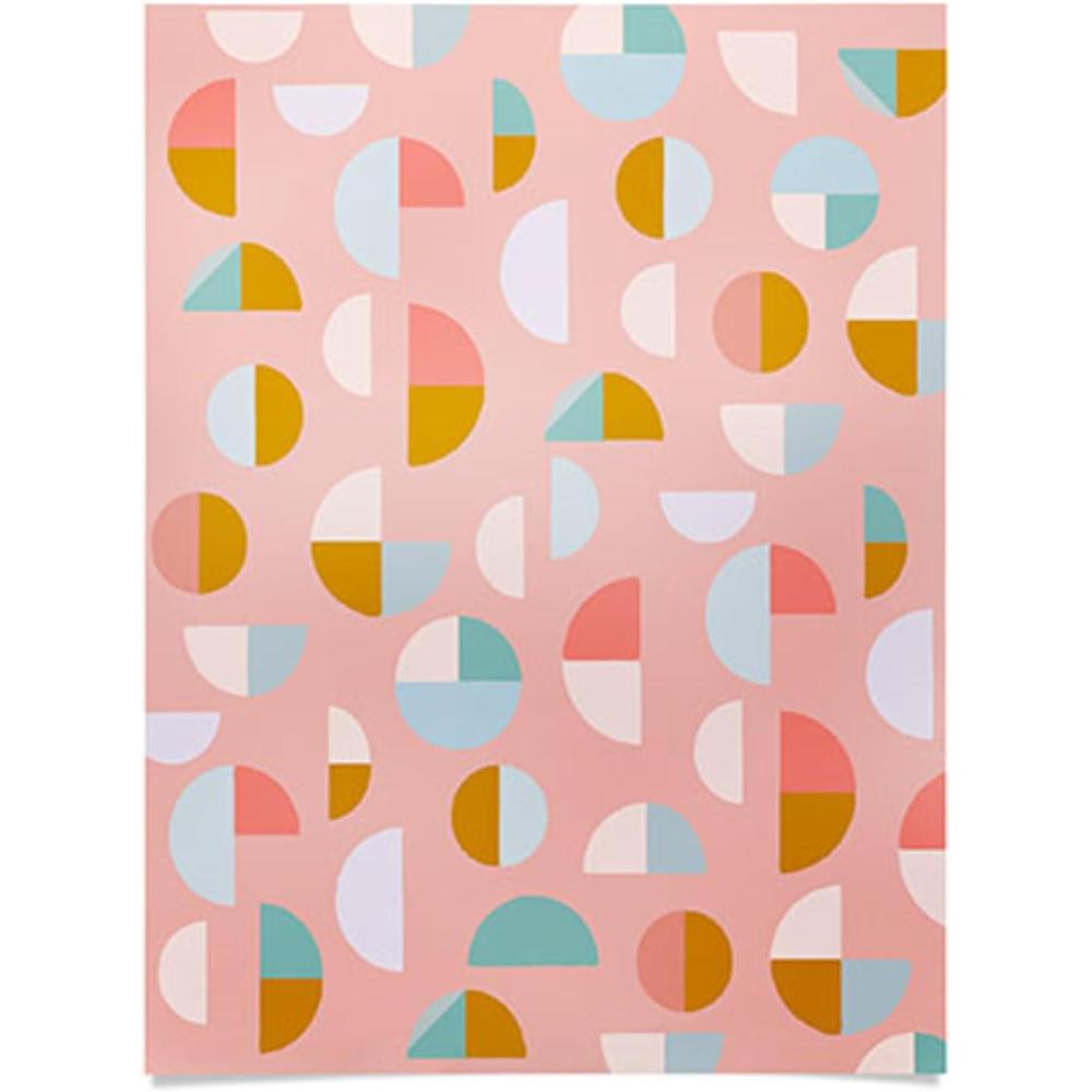 imageSociety6 June Journal Day and Night Rainbow PosterPlayful Geomtery