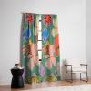 Society6 Blackout Curtains – Window Decor by Sandra Poliakov – Extra Long Floor to Ceiling Curtains, 50″ x 96″, Still Life with an Apple(Vintage Garden Green)