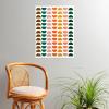 Society6 June Journal Day and Night Rainbow Poster(Retro Geometrics)