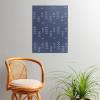 Society6 June Journal Day and Night Rainbow Poster(Triangles in Slate Blue)