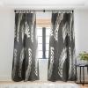 Society6 Sheer Curtains – Window Decor by Lola Terracota – Extra Long Floor to Ceiling Curtains, 50″ x 96″, Abstract Interaction 123(When the Leaves Become Wings)