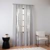 Society6 Sheer Curtains – Window Decor by Mile High Studio – Extra Long Floor to Ceiling Curtains, 50″ x 96″, Simply Folk Olive Branches(Simply Folk Sunflowers)