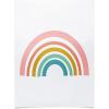 Society6 June Journal Day and Night Rainbow Poster(Minimalist Geometric Rainbow)
