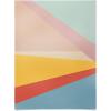 Society6 June Journal Day and Night Rainbow Poster(Retro Abstract Geometric)