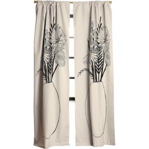 Society6 Blackout Curtains – Window Decor by Sandra Poliakov – Extra Long Floor to Ceiling Curtains, 50″ x 96″, Still Life with an Apple(Spring Home)