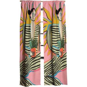 Society6 Blackout Curtains – Window Decor by Sandra Poliakov – Extra Long Floor to Ceiling Curtains, 50″ x 96″, Still Life with an Apple(Sun Power)