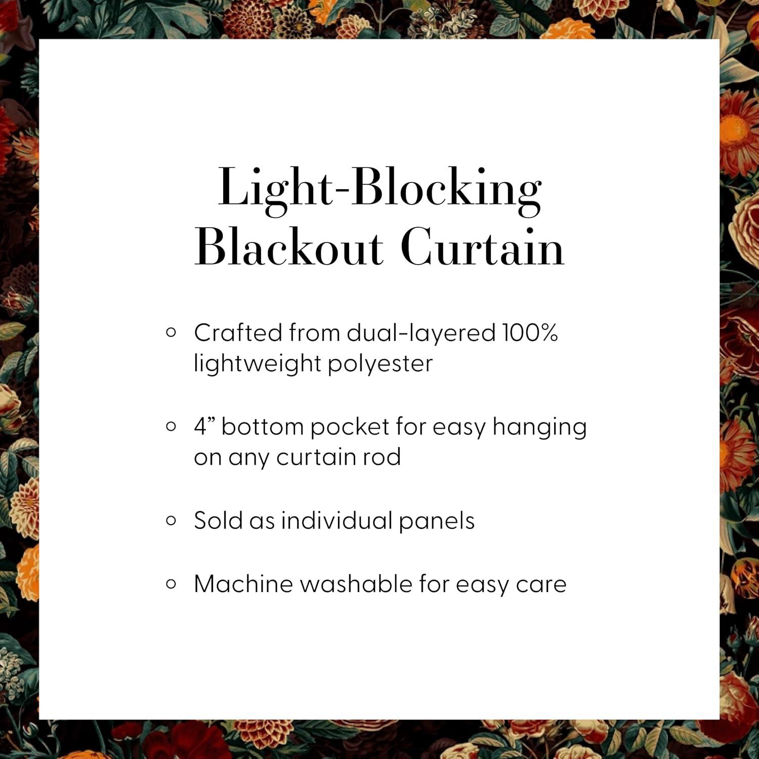 imageSociety6 Blackout Curtains Window Decor by Sheila WenzelGanny Extra Long Floor to Ceiling Curtains 50 x 96 Rainbow CascadeSunny Flower Mandala