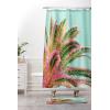Society6 Bath Mat – Bathroom Decor by Gale Switzer – Non-Slip Memory Foam Bathroom Rugs, Soft Microfiber, Machine Washable, 17″ x 24″, Agave Geometrics Pink(Fiesta Palms)