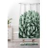 Society6 Bath Mat – Bathroom Decor by Gale Switzer – Non-Slip Memory Foam Bathroom Rugs, Soft Microfiber, Machine Washable, 17″ x 24″, Agave Geometrics Pink(Succulent Splendour)
