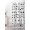 Society6 Bath Mat – Bathroom Decor by Huebucket – Non-Slip Memory Foam Bathroom Rugs, Soft Microfiber, Machine Washable, 21″ x 34″, Huskey Yoga(Panda Yoga)