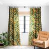Society6 Blackout Curtains – Window Decor by Burcu Korkmazyurek – Extra Long Floor to Ceiling Curtains, 50″ x 96″, Summer Botanical Garden IX(Helianthus Annuus)