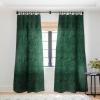Society6 Blackout Curtains – Window Decor by Sheila Wenzel-Ganny – Extra Long Floor to Ceiling Curtains, 50″ x 96″, Rainbow Cascade(Emerald Green Abstract)