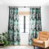 Society6 Blackout Curtains – Window Decor by Sheila Wenzel-Ganny – Extra Long Floor to Ceiling Curtains, 50″ x 96″, Rainbow Cascade(Mint Green Paint Splatter Abstract)