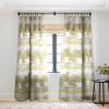 Society6 Blackout Curtains – Window Decor by Sheila Wenzel-Ganny – Extra Long Floor to Ceiling Curtains, 50″ x 96″, Rainbow Cascade(Silver and Gold Marble Design)