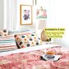 Society6 Burcu Korkmazyurek Summer Botanical Garden VIII King Duvet Cover and 2 Pillow Shams Set, Multi(Twin)
