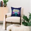 Society6 Indoor Throw Pillows – Home Decor by Misha Blaise Design – Decorative Accent Pillows for Couch or Bed, 16″ x 16″, Buen Dia(Zelestial Flower)