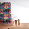 Society6 Shower Curtain – Bathroom Decor by Doodle by Meg – Fabric Shower Curtains for Bathroom, 72″ x 69″, Psychedelic Space(Psychedelic Space)