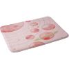 Society6 Bath Mat – Bathroom Decor by Emanuela Carratoni – Non-Slip Memory Foam Bathroom Rugs, Soft Microfiber, Machine Washable, 17″ x 24″, 70’s Floral(The Solar System)