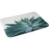 Society6 Bath Mat – Bathroom Decor by Gale Switzer – Non-Slip Memory Foam Bathroom Rugs, Soft Microfiber, Machine Washable, 17″ x 24″, Agave Geometrics Pink(Agave Geometrics Green)