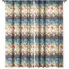 Society6 Blackout Curtains – Window Decor by Sheila Wenzel-Ganny – Extra Long Floor to Ceiling Curtains, 50″ x 96″, Rainbow Cascade(Contemporary Blue Bubble)