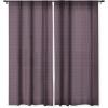 Society6 Blackout Curtains – Window Decor by Sheila Wenzel-Ganny – Extra Long Floor to Ceiling Curtains, 50″ x 96″, Rainbow Cascade(Dark Merlot Circle Design)