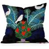 Society6 Indoor Throw Pillows – Home Decor by Misha Blaise Design – Decorative Accent Pillows for Couch or Bed, 16″ x 16″, Buen Dia(Three Little Birds)